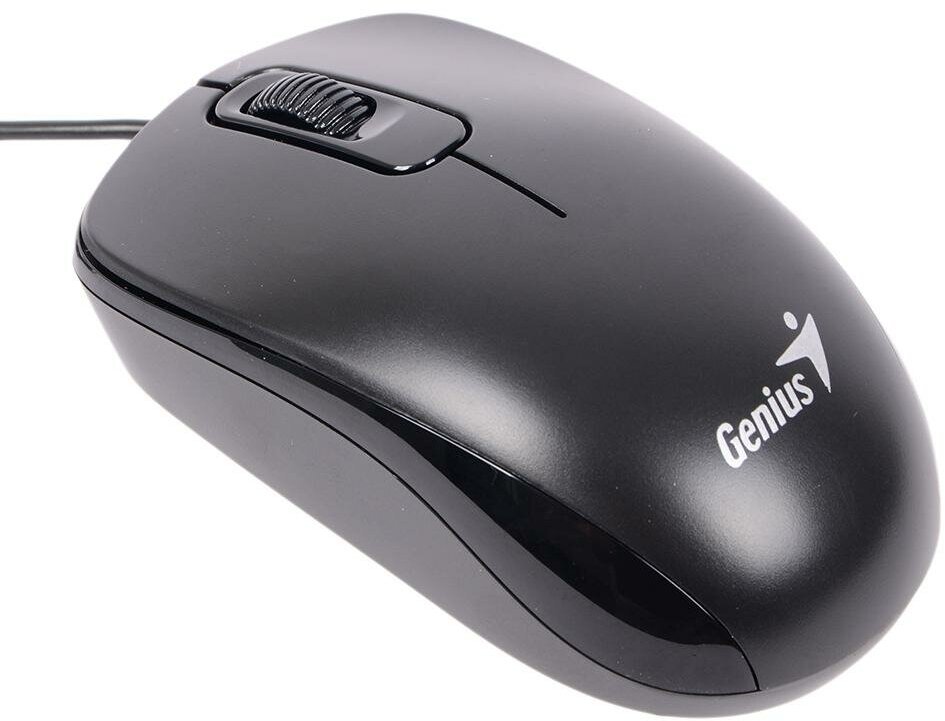 Мышь проводная Genius DX-110 белый USB - фото №8