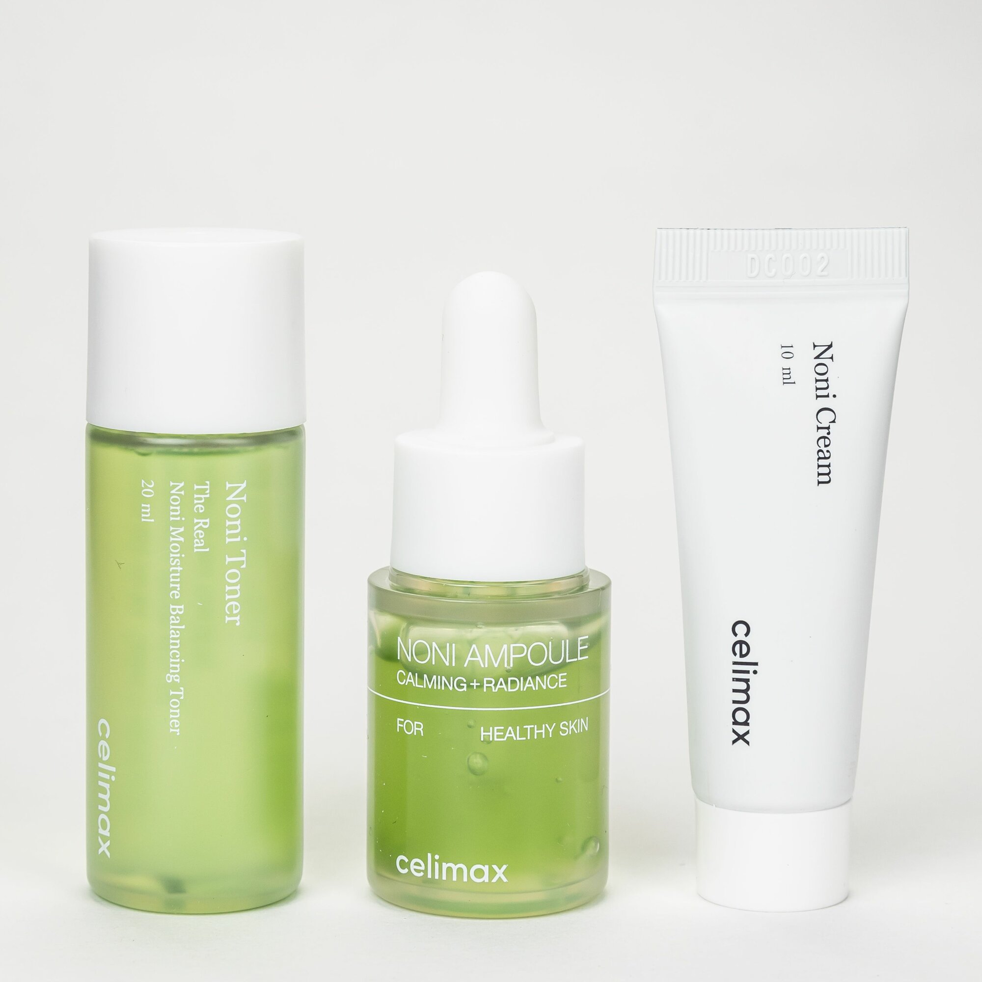 Изображение Набор миниатюр восстанавливающий с нони Celimax The Real Noni Starter Kit, 3 ухода.