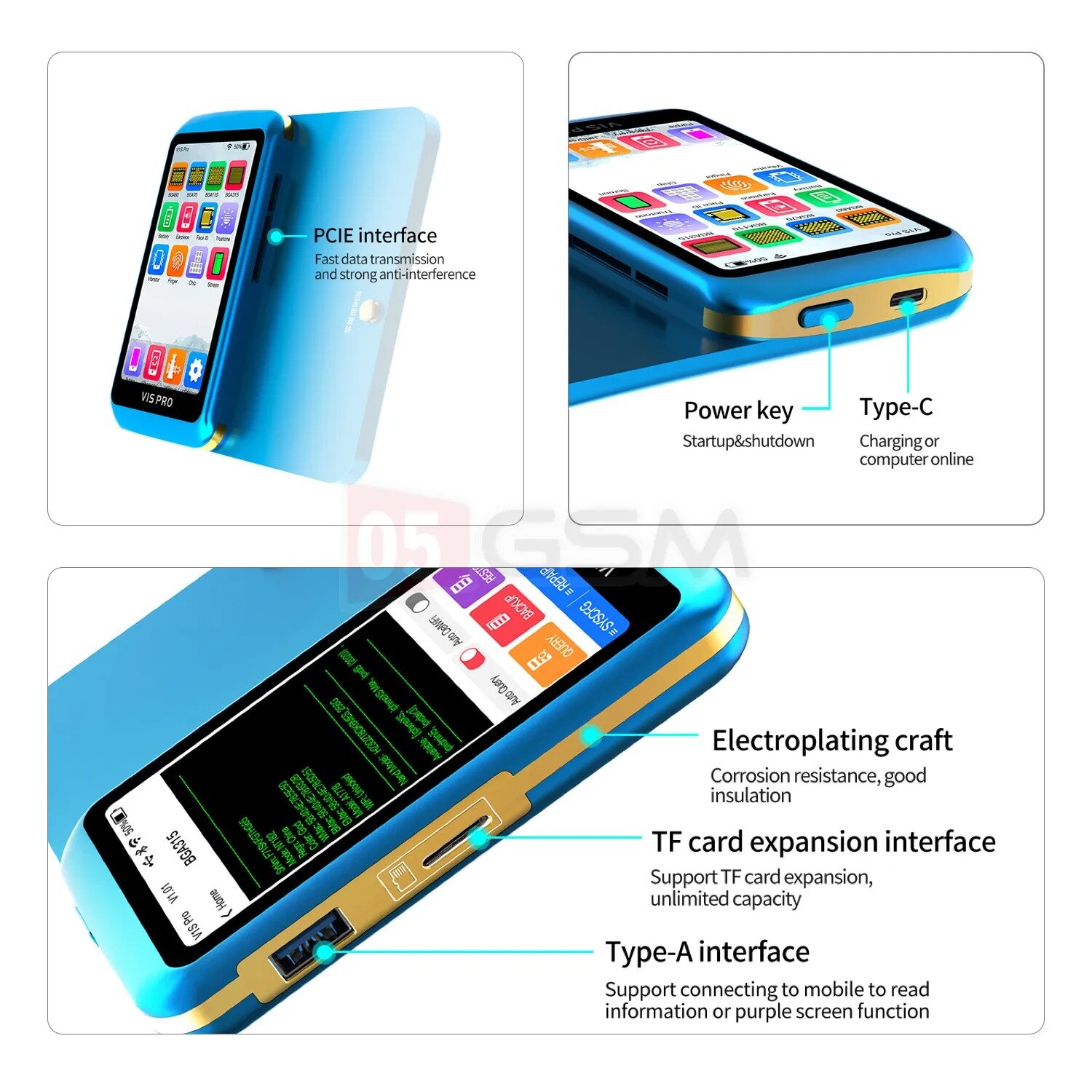 Программатор JCID V1S Pro для обслуживания iPhone (только Host) — фото 1
