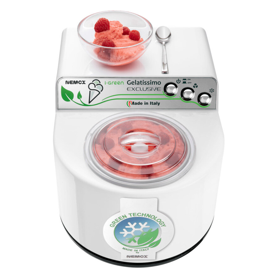 Изображение Мороженица Nemox Gelatissimo Exclusive i-green 1,7 л, пластик, белая