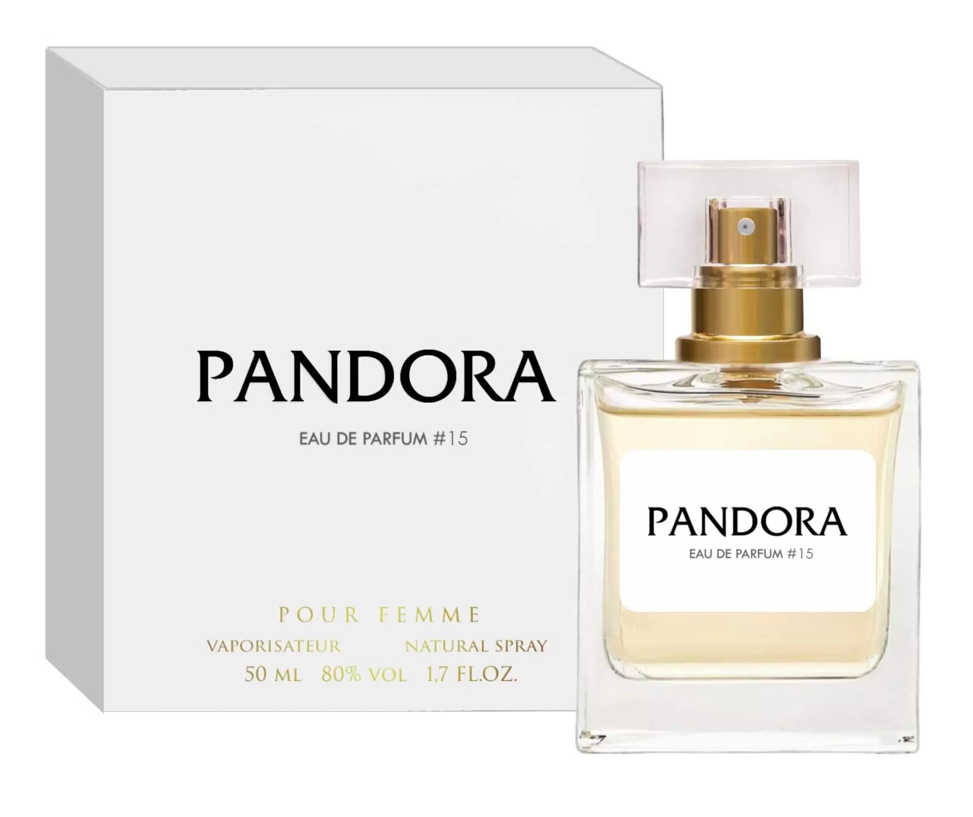 PANDORA №15, 50 мл, парфюмерная вода Женская