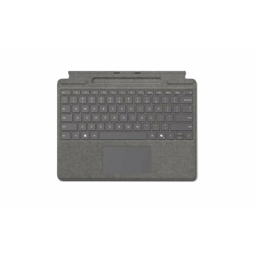 Клавиатура Microsoft Surface Pro Keyboard X891011 with Copilot button Alcantara Platinum with pen storage 38400₽
