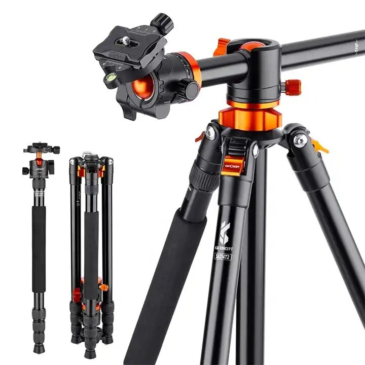 Штатив трипод c моноподом для камеры K&F Concept KF09.090V1(T254A4+BH-28L)