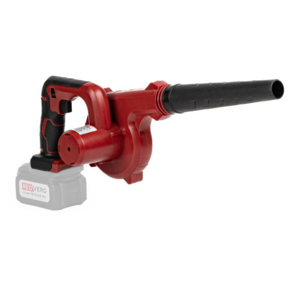 Аккумуляторная воздуходувка-пылесос REDVERG RD-BV18M/U (без акк, без з/у) - фото №3
