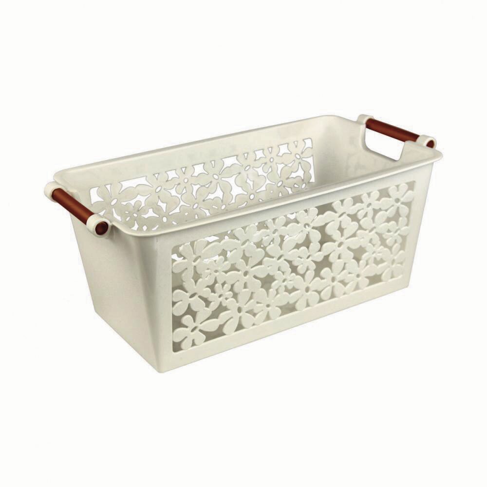 Корзина для хранения Альтернатива Романтика 23 x 12 x 9 см цвет в ассортименте