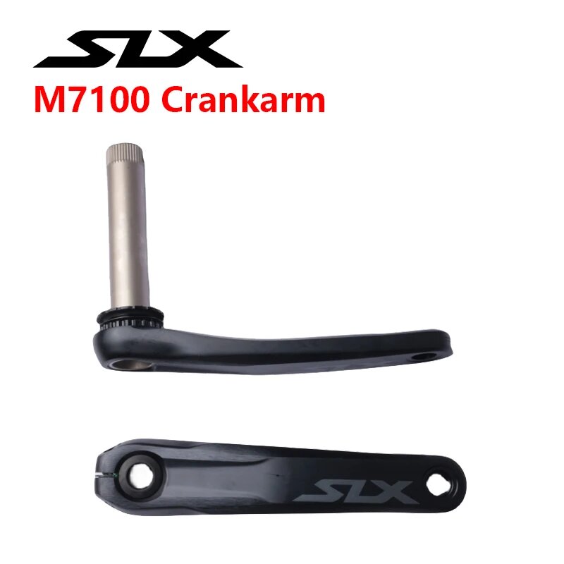 Shimano SLX M7100 шатун для горного велосипеда 170/175/172 мм, M7100 Crankarm, 170mm — фото 1