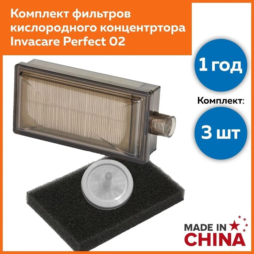 Набор фильтров для кислородного концентратора Invacare Perfect 02