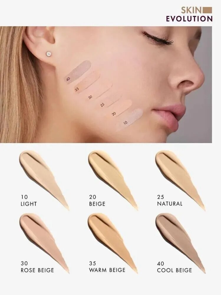 Крем тональный Skin EVOLUTION soft matte blur effect, тон 10 Light, LUXVISAGE — фото 1