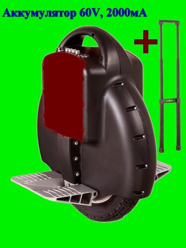 Изображение товара Одноколесное электрическое моноколесо гироскутер Baibuwang с ручкой тягой