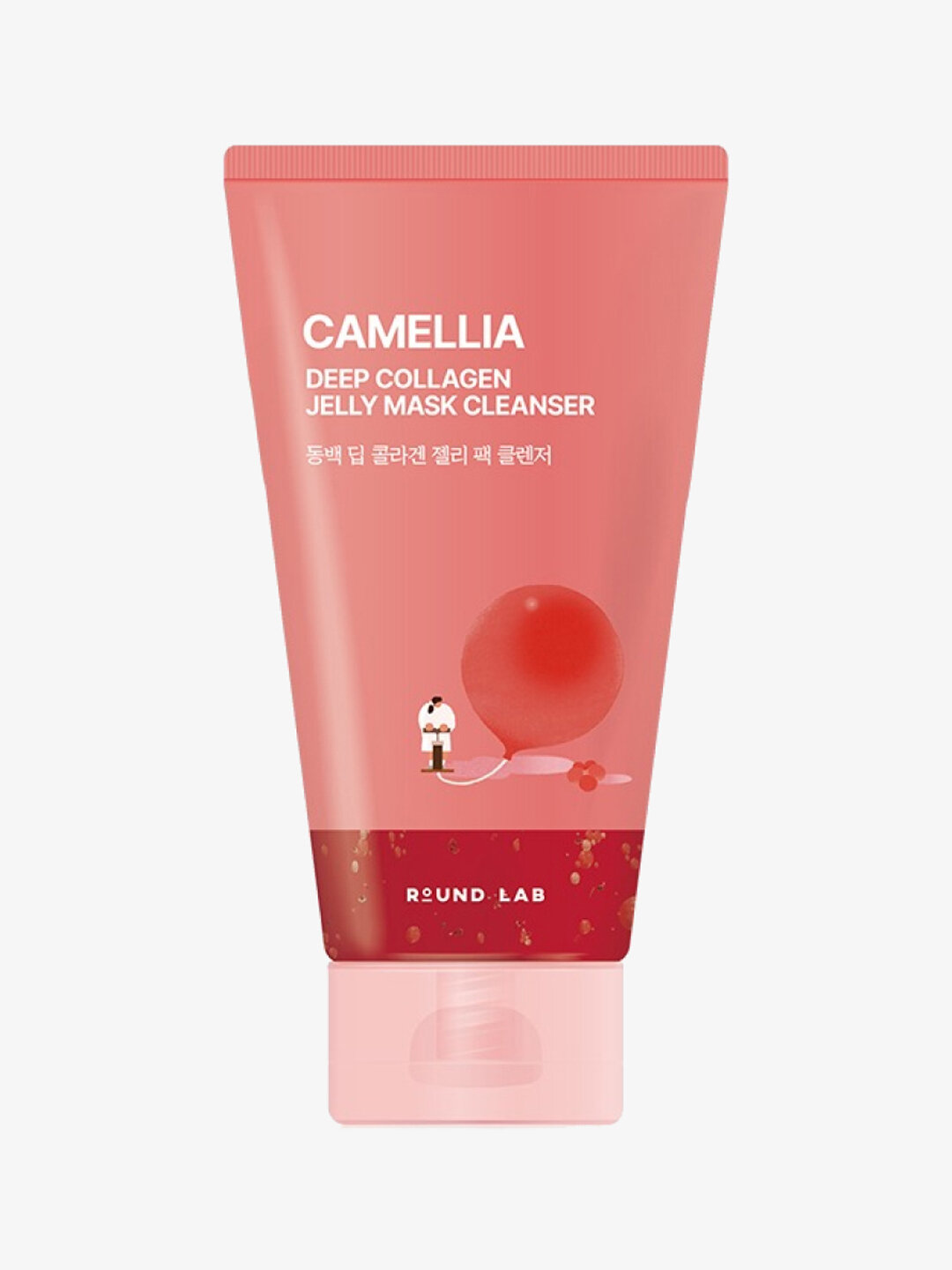 Очищающая гель-маска с коллагеном Round Lab Camellia Deep Coollagen Jelly Mask Cleanser