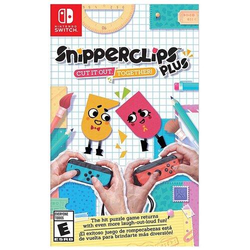 Игра Snipperclips: Cut It Out, Together! для Nintendo Switch, картридж игра warioware get it together для nintendo switch картридж