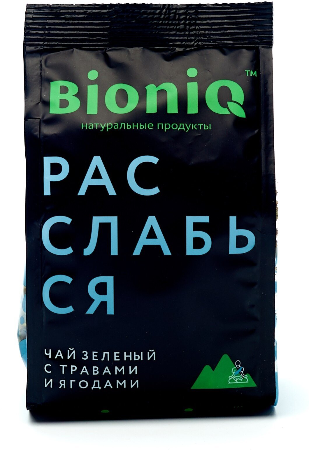 Чай зеленый "Расслабься" с ягодами и травами "BioniQ" 50 гр