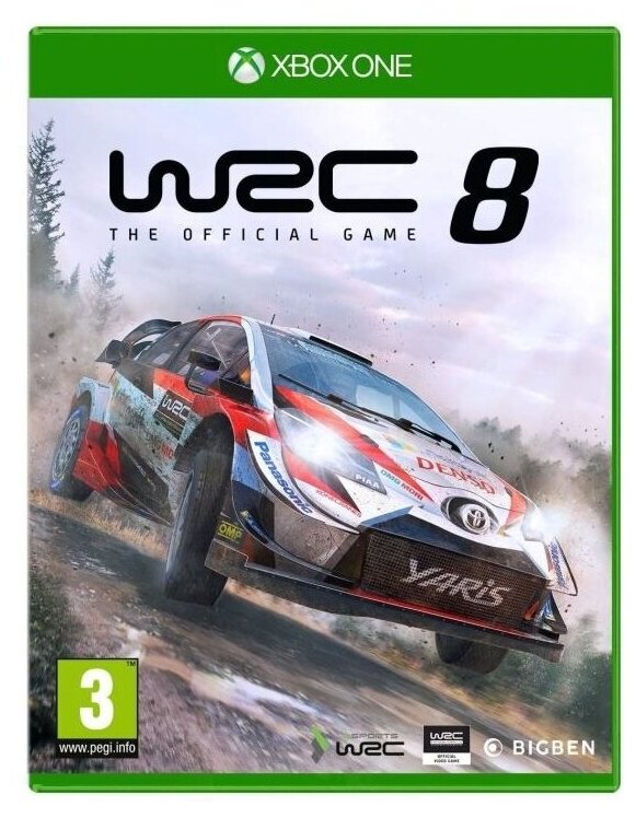 WRC 8 Стандартное издание [Xbox One, русская версия]