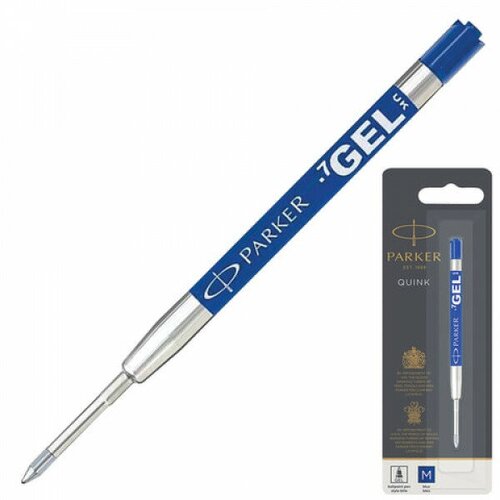 Стержень гелевый Parker Gel Ball Point синий, 98мм, 0,7мм, блистер 242295