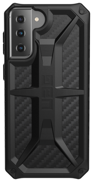 Чехол UAG для Galaxy S21 Plus - Monarch - Carbon Fiber - 212821114242