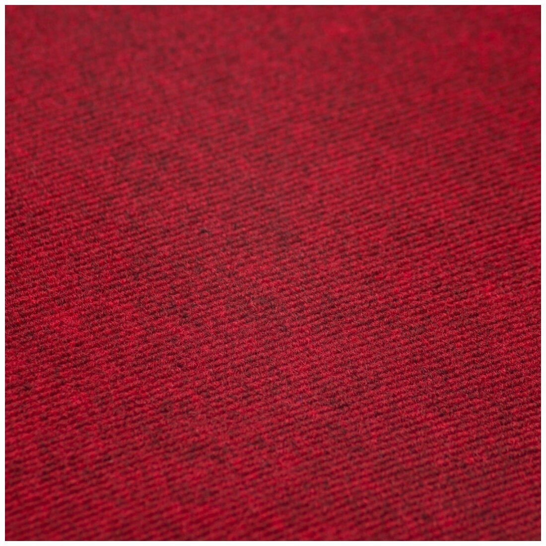 Коврик придверный "Soft" 40x60 см, бордовый, Sunstep™ - фотография № 3