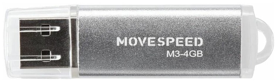 USB 4GB Move Speed M3 серебро