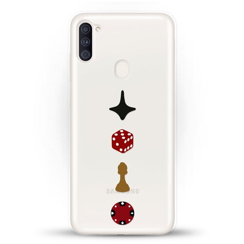 фото Силиконовый чехол начало на samsung galaxy a11 andy & paul