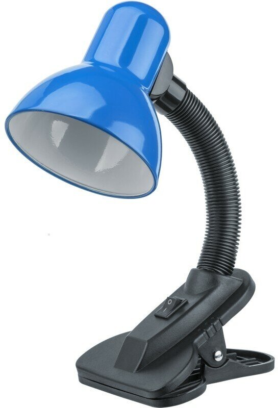 Настольная лампа Navigator 61 641 NDF-C011-60W-B-E27 прищепка, синий, цена за 1 шт.