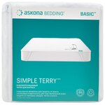 Защитный чехол на матрас Askona (Аскона) Simple Terry 200*090см - изображение