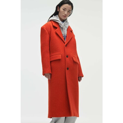 Пальто  Zara демисезонное, размер XS, оранжевый