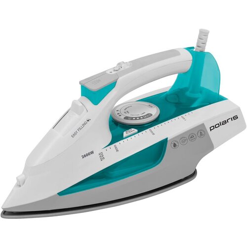 Утюг Polaris PIR 2695AK 2600Вт белыйаквамарин 515000₽
