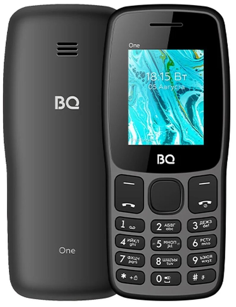 Телефон BQ 1852 One, 2 SIM, черный