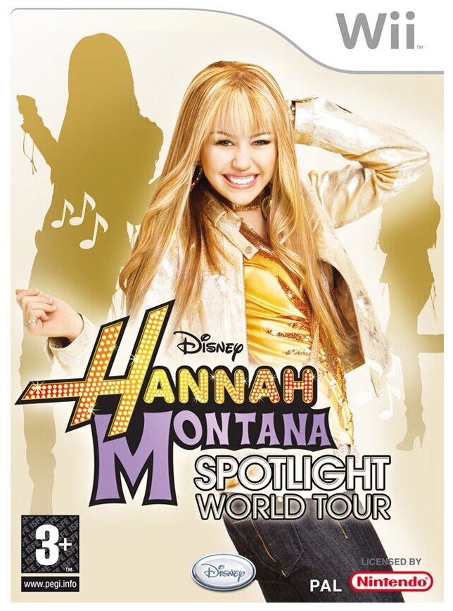 Hannah Montana: Spotlight World Tour (Wii/WiiU) английский язык