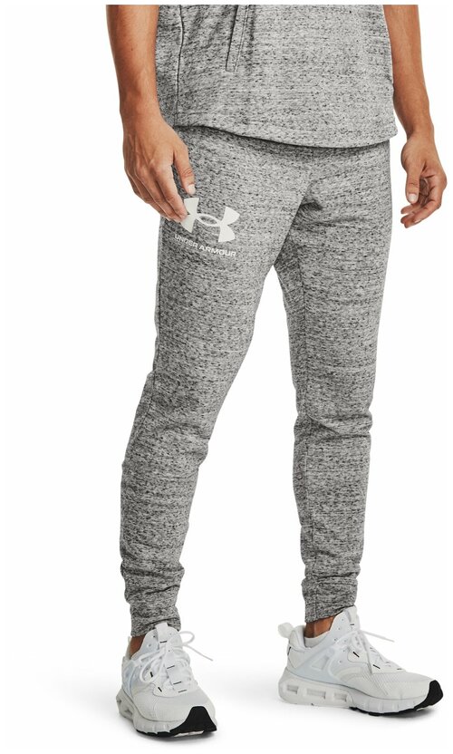 Брюки Under Armour Rival Terry Joggers, размер XXL, серый