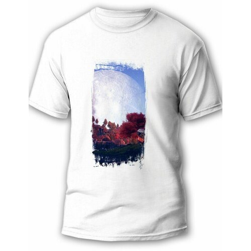 фото Футболка, размер l, белый будь на стиле