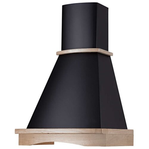 Купольная вытяжка Korting KHC 6740 RN Wood цвет корпуса черный цвет окантовкипанели дерево 1700000₽