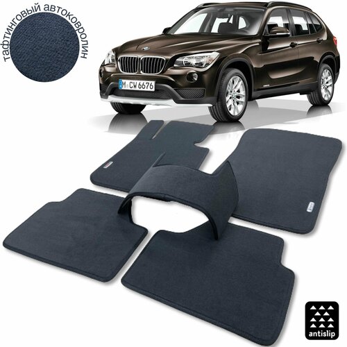 Коврики в салон автомобиля BMW x1 Е84 2009-2015 / БМВ х1 е84 / оригинальные велюровые автоковрики