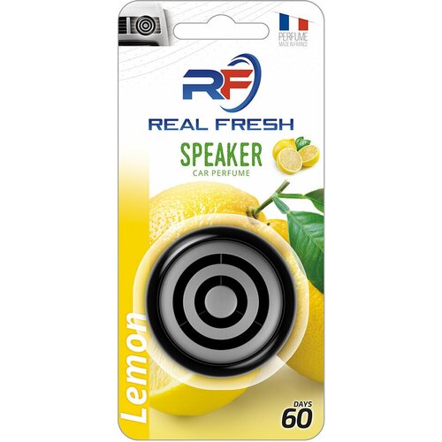 Ароматизатор для автомобиля Air freshener REAL FRESH SPEAKER (Lemon / Лимон)