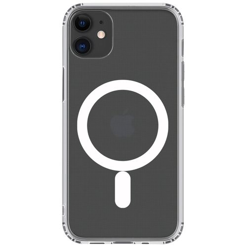 фото Чехол накладка magsafe противоударный для iphone 11 / айфон 11, gel pro deppa
