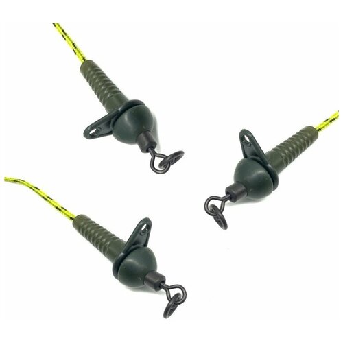 Набор готовых скользящих оснасток UKCARP 75см 45lb (green)