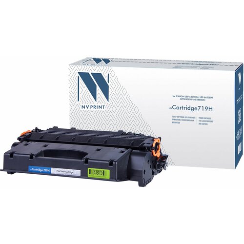 Картридж лазерный NV PRINT (NV-719H) для CANON LBP6300dn/6650/MF5840/5880, ресурс 6400 стр. abc картридж canon 719h черный для canon lbp6300 6650 mf5840 5880