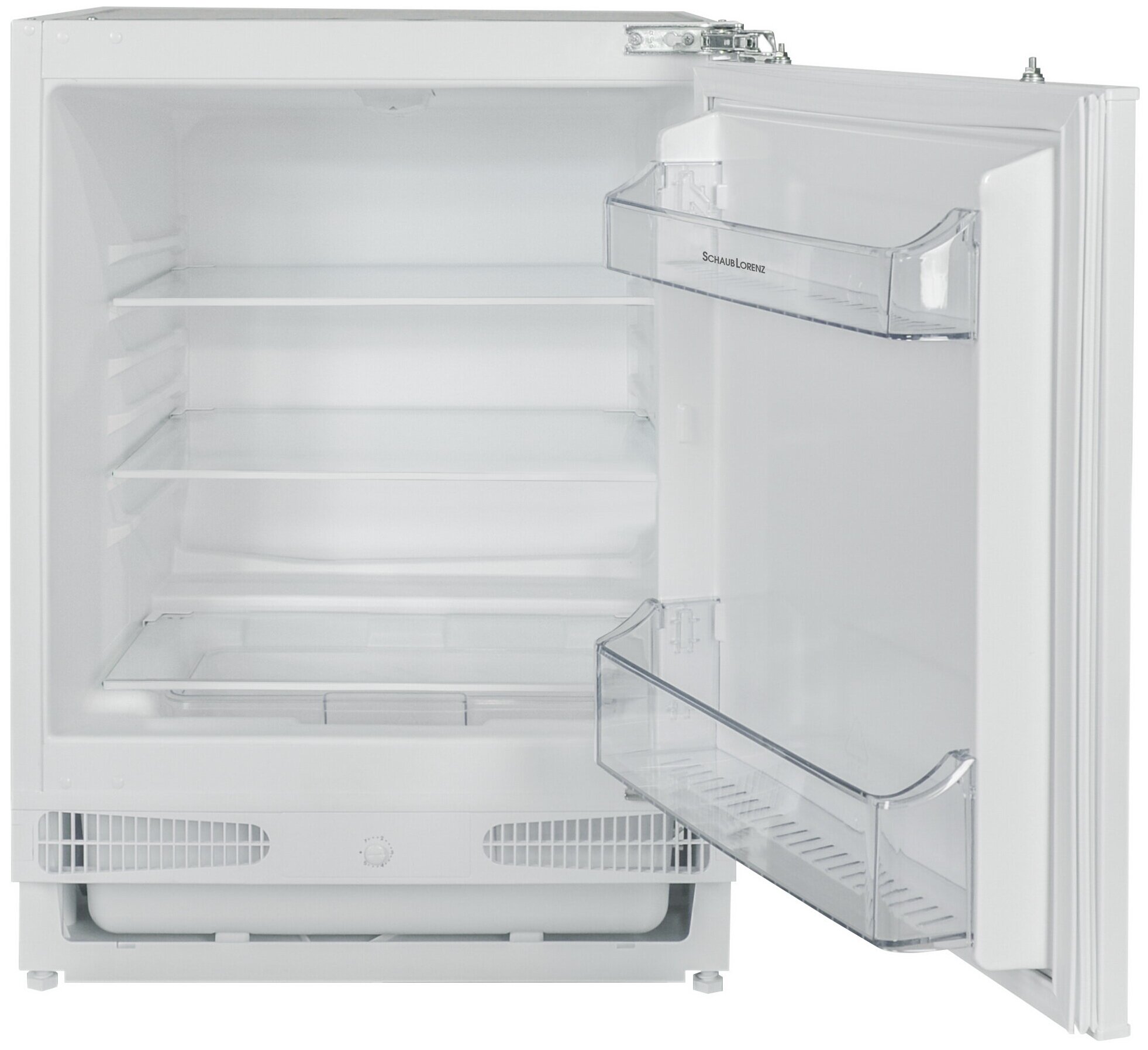 818х595х548 мм , встраиваемый холодильник, 133л, 3 стеклянные полки - фотография № 2