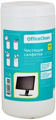 OfficeClean 260884 влажные салфетки 100 шт. для экрана