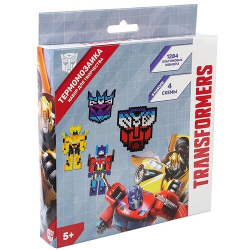 Мозаики Hasbro Термомозаика с пинцетом Transformers термомозаика с пинцетом transformers