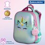 BRAUBERG ранец SHINY «Magic unicorn», 2 отделения, 36х28х14 см, (270694)