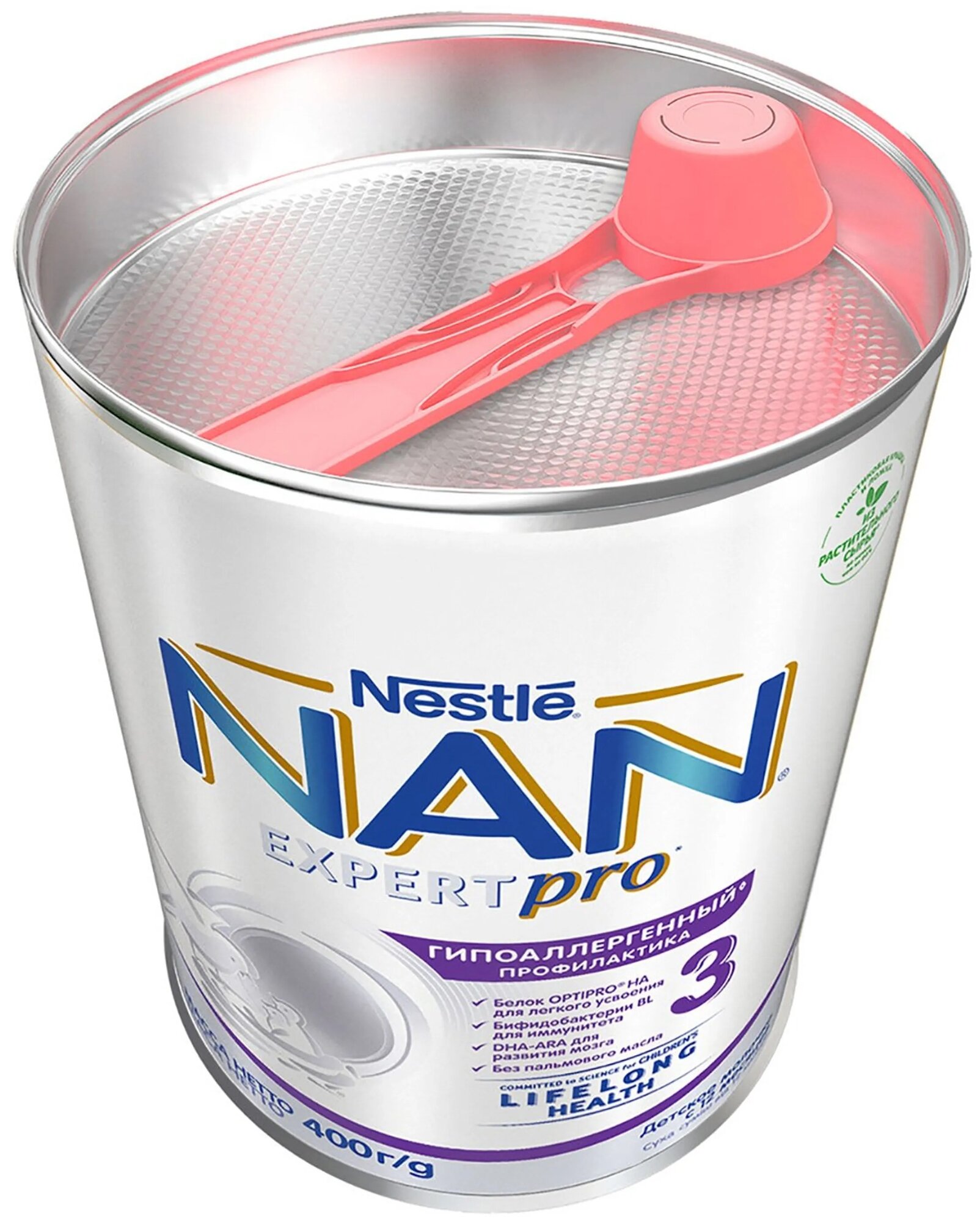 Молочко Nestle NAN ГА 3 детское 400 г NAN (Nestle) - фото №6