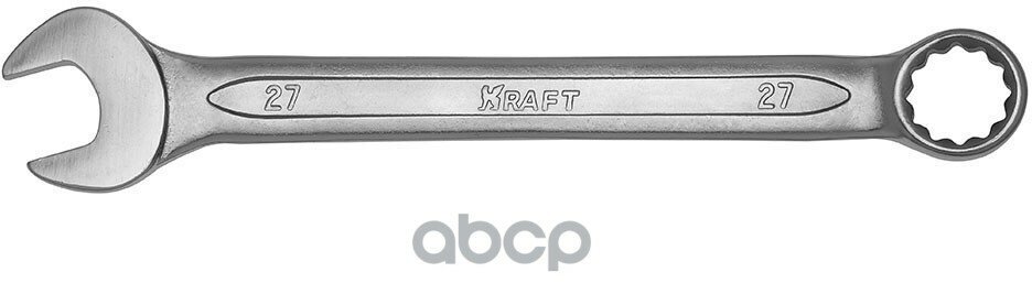 Ключ Комбинированный 27 Мм (Cr-V Холодный Штамп, Холдер) Kraft арт. KT700519
