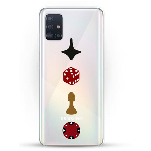 фото Силиконовый чехол начало на samsung galaxy a51 andy & paul