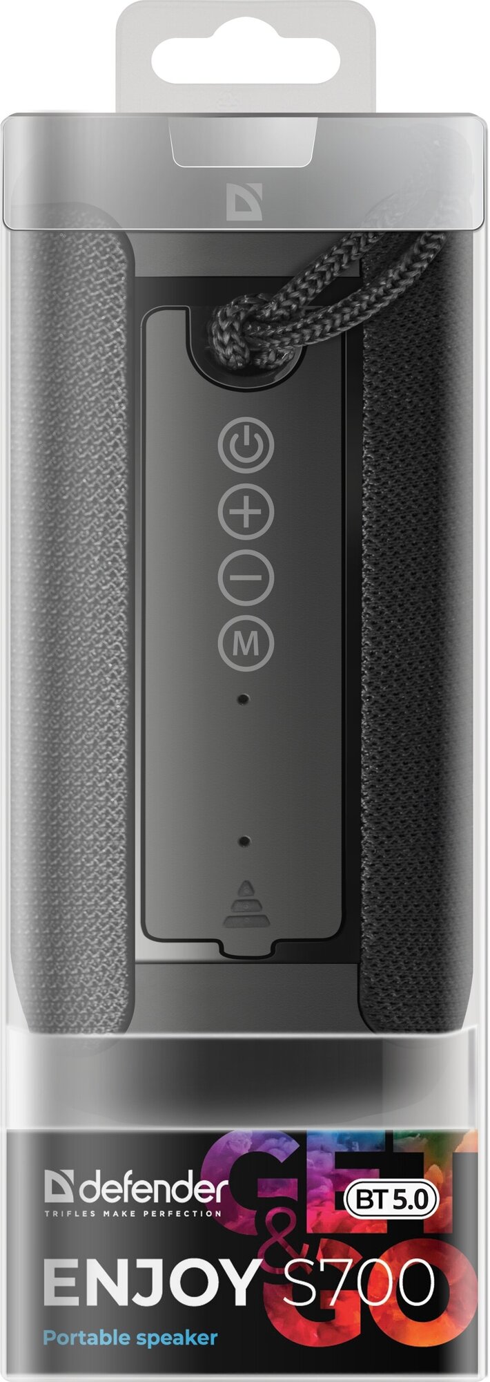 Колонка портативная музыкальная bluetooth беспроводная с блютуз Defender Enjoy S700 10Вт BT MP3 USB MicroSD FM радио AUX Soft Touch
