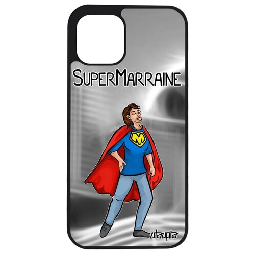 фото Чехол для смартфона apple iphone 12 mini, "суперкрестная" шутка герой utaupia