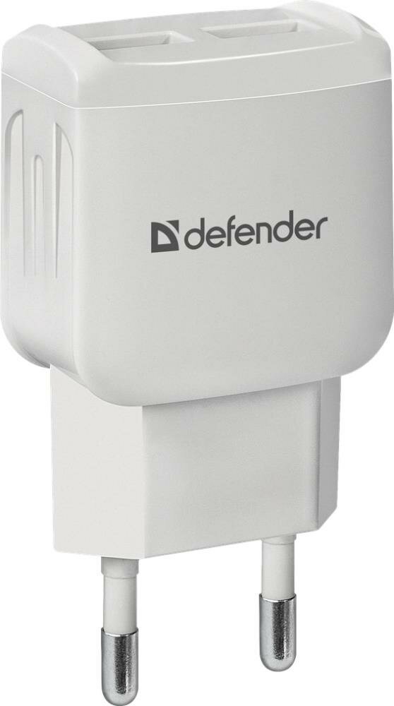 Адаптер питания EPA-13 5V/2.1A 2XUSB 83841 DEFENDER