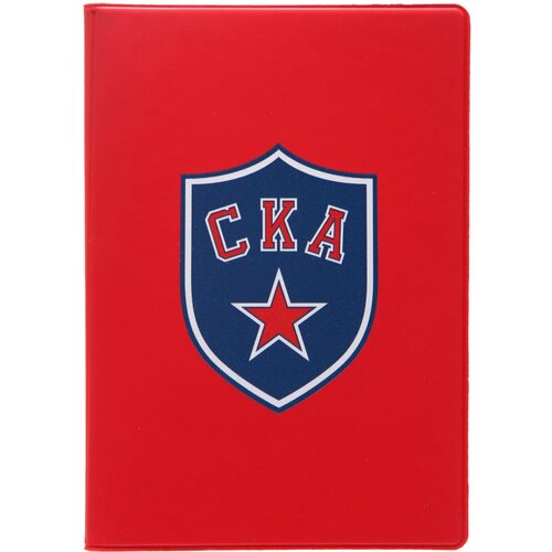 Обложка для паспорта SKA, красный