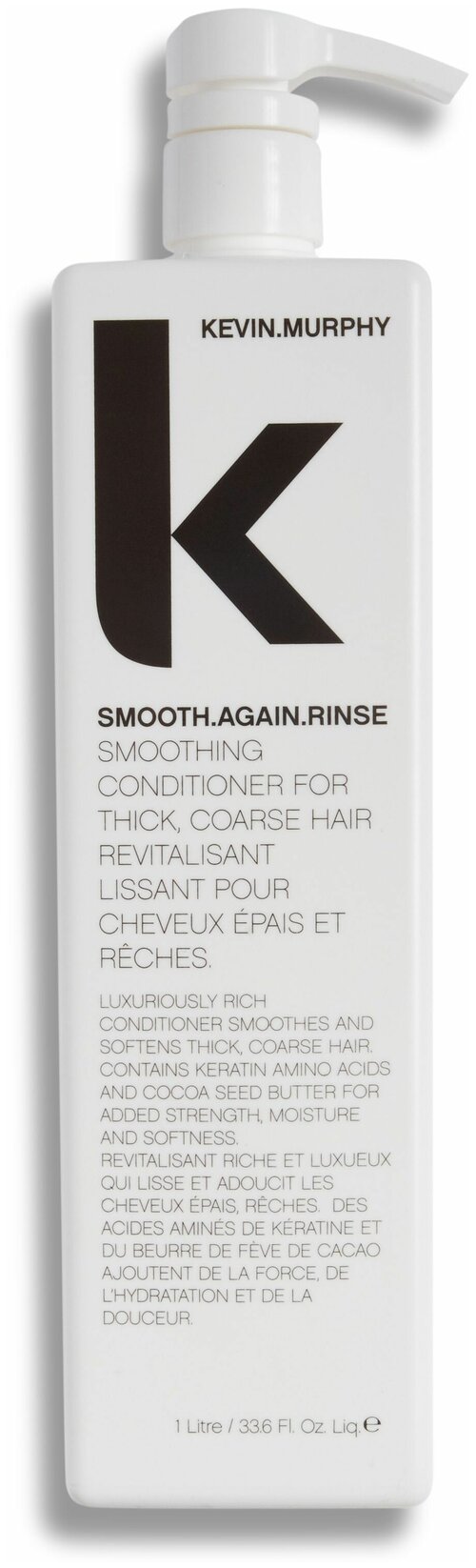 Kevin.Murphy кондиционер Smooth.Again.Rinse разглаживающий,  Жидкий Шелк, 1000 мл