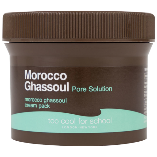 Купить Too cool for School Маска-крем с микрогранулами вулканической глины Morocco Ghassoul Cream Pack, 100 г