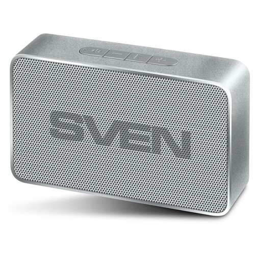 Портативная акустика SVEN PS-85 черный 5 Вт Bluetooth FM USB microSD 600мАч 177500₽